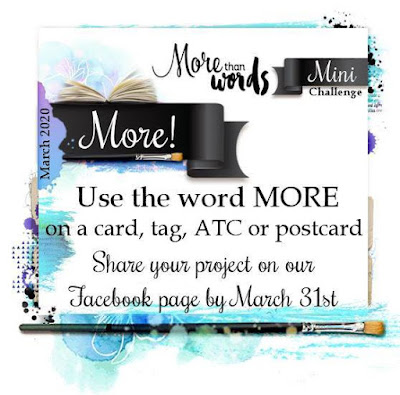 More Than Words March 2020 Mini Challenge More Mood Board