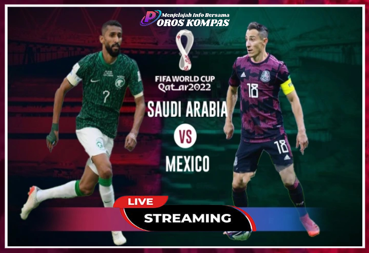 Live Streaming Arab Saudi vs Meksiko di Piala Dunia 2022