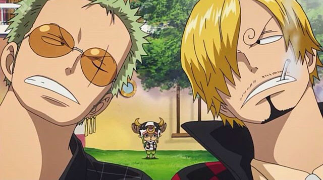 Zoro and Sanji