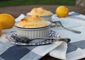 Food Lust People Love: Fluffy and light, these hot lemon curd soufflés are simple to make and bake, for a fresh dessert the whole family will love!