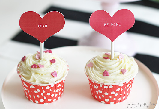 Valentines Day Cupcakes for Two
