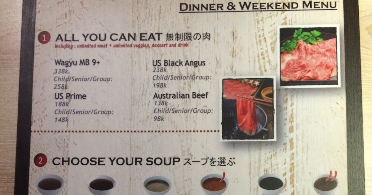 Inspirasikukeni: Makan sepuasnya di Shabu Hachi (***)