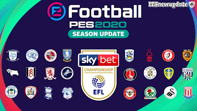 PES 2020 FULL EFL Championship Stadium Pack