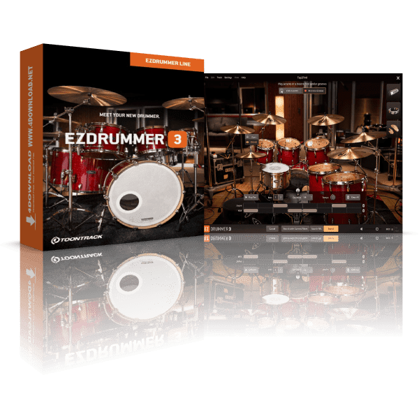 Toontrack EZdrummer 3 v3.0.4 Build 33998 Full version