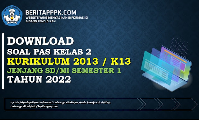 Download Contoh Soal PAS Kelas 2 Tema 2 Semester 1 Tapel 2022/2023