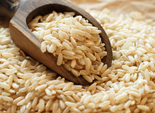 foods good for hair loss brown rice image