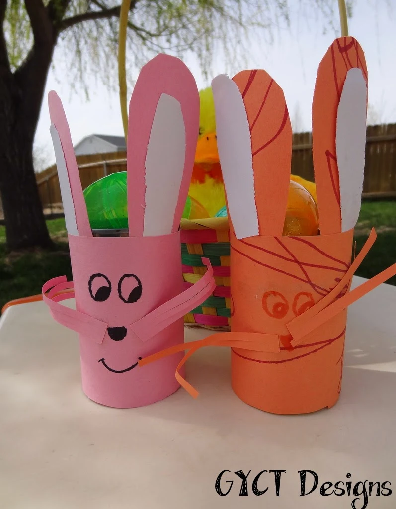 Easter Bunny Cans Craft by GYCT