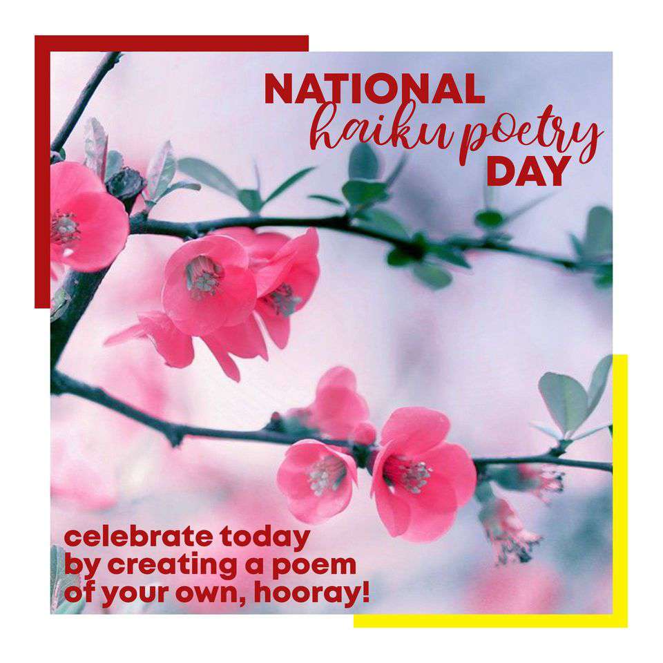National Haiku Poetry Day Wishes Images