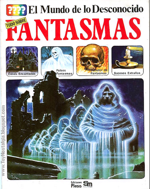 FANTASMAS - Ediciones PLESA - 1979 Colección El Mundo de lo Desconocido Portada
