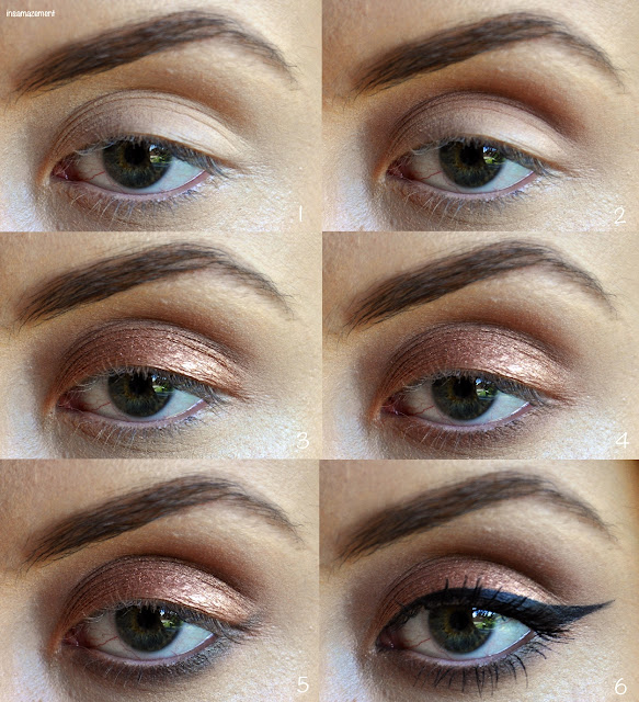 Bronze and Khaki Eye Makeup Tutorial