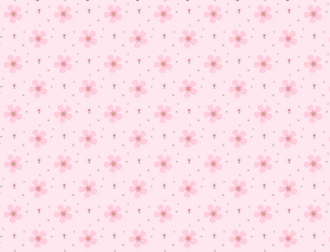 Gray Background with Pink Flowers