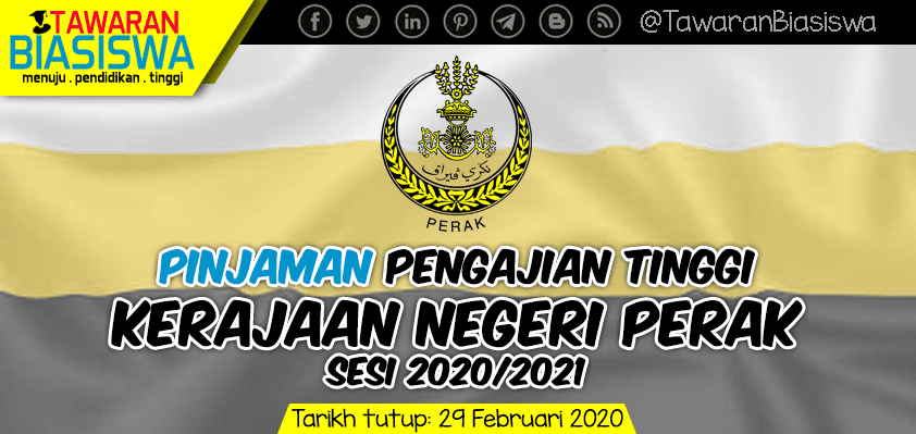 Pinjaman Pengajian Tinggi Kerajaan Negeri Perak 2020 ...