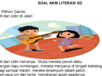 Soal dan Kunci Jawaban AKM Literasi Kelas 4 – 5 SD Terbaru