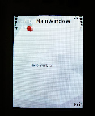 Hello Symbian run on N95