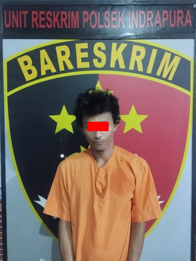 Melakukan Pencurian TBS Milik PTPSU Tanjung Kasau, Anggi Ditangkap Unit Reskrim Polsek Indrapura 