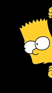 Bart Simpson Dark Wallpaper For Phone