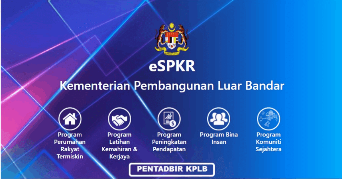 Permohonan eSPKR PPRT: Program Perumahan Rakyat Termiskin