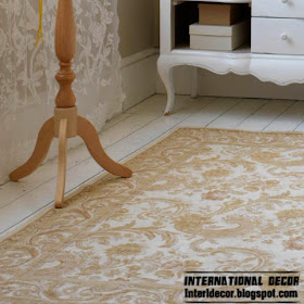beige carpet rug, vintage bedroom style