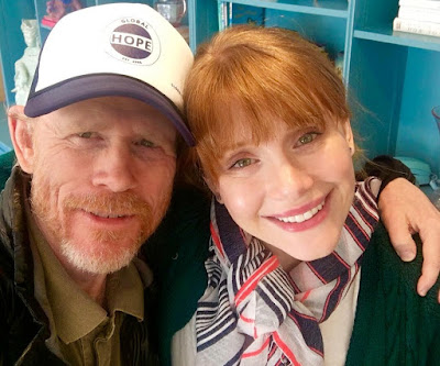 Bryce Dallas Howard with her father Ron Howard