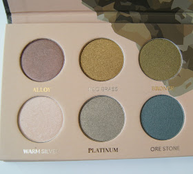 Zoeva Mixed Metals palette review, 