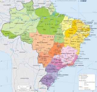 Brasil | Mapas Geográficos do Brasil