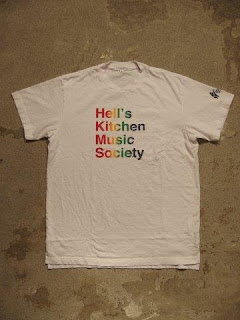 Engineered Garments "Exclusive T-Shirt / Hell's Kitchen Music Society Print"