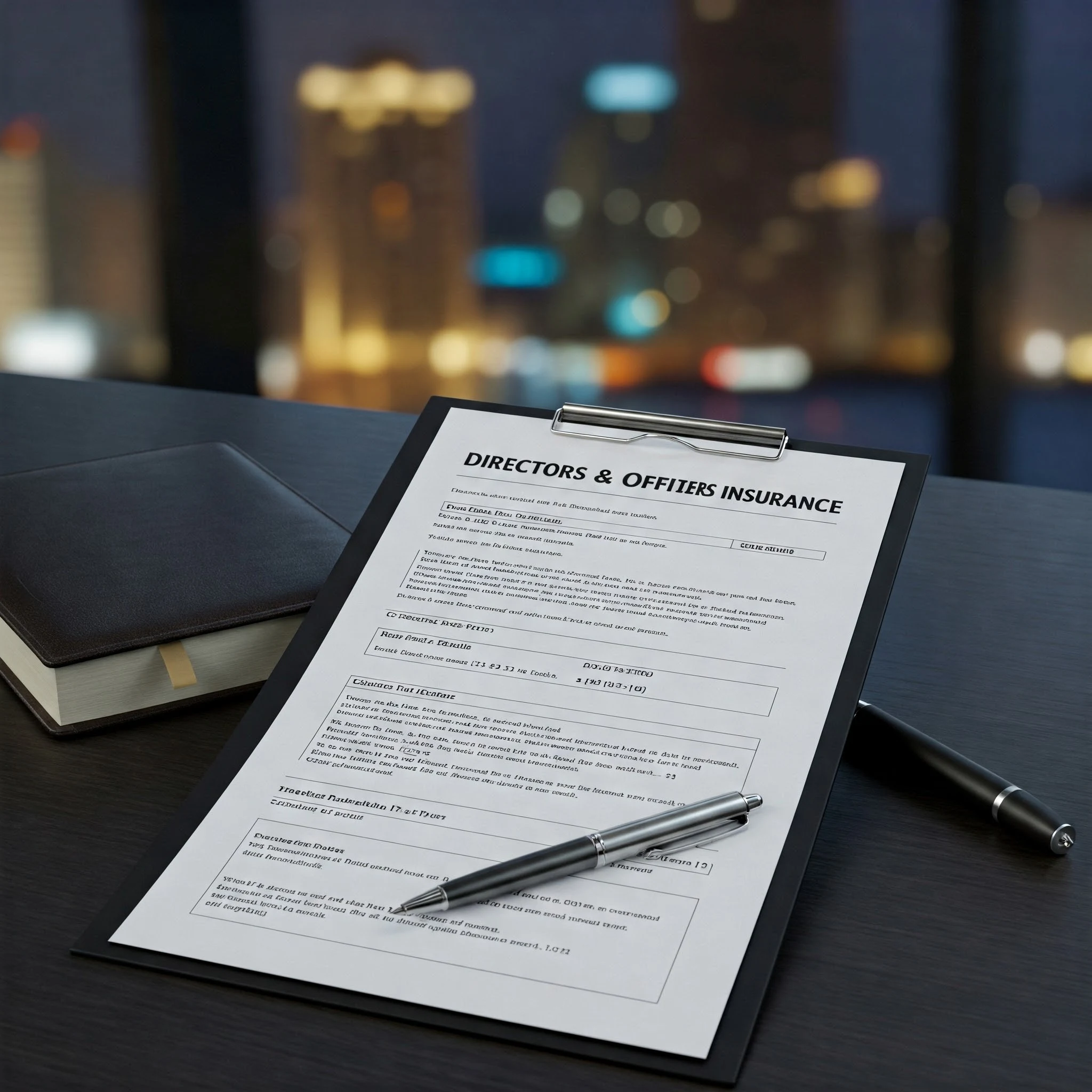 The D&O Insurance Application Process