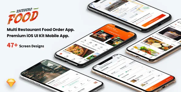 Best Multi Restaurant Food Order App UI Template