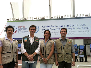 Equipe da Secretaria de Meio Ambiente e Defesa Civil participa de vários eventos na Rio+20