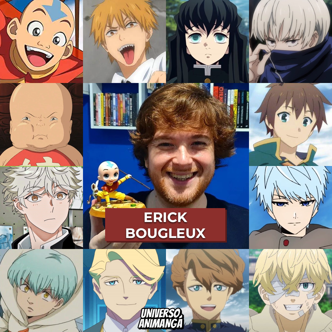 ENTREVISTA: Erick Bougleux, a voz brasileira de Denji em Chainsaw Man -  Crunchyroll Notícias