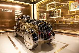 【香港山頂大富翁主題館有咩玩?】大富翁夢想世界大富翁先生的超級跑車
