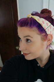DIY Knotted Fabric Headbands hellokelcey.blogspot.com