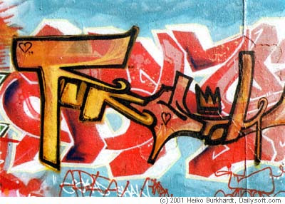 Berlin Wall Graffiti Picture