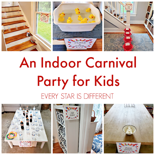 An Indoor Carnival Party For Kids