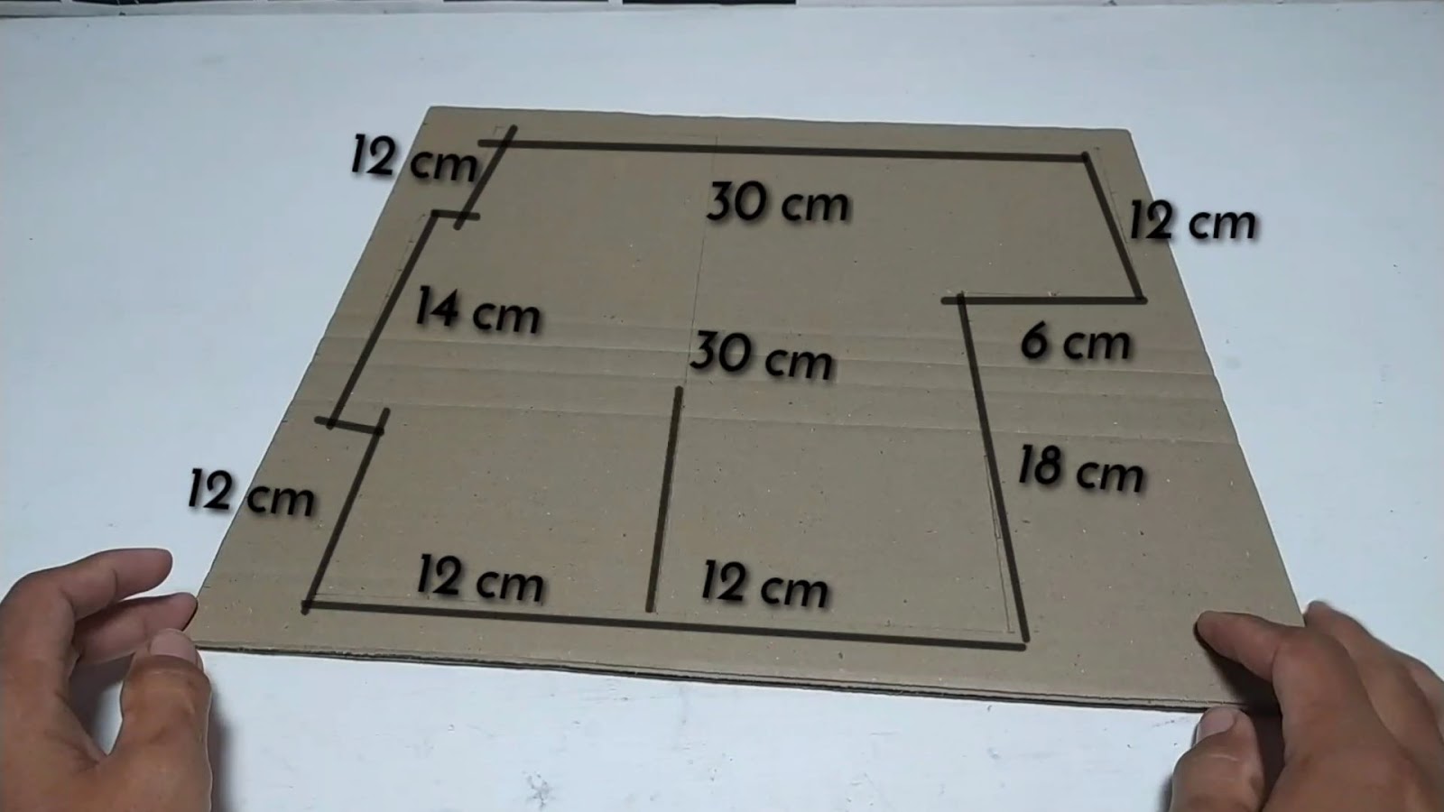 Cara Membuat Miniatur Rumah Dengan Bahan Kardus Bekas 