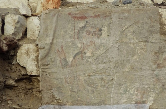 Ditemukan, Lukisan Pertama Yesus di Mesir