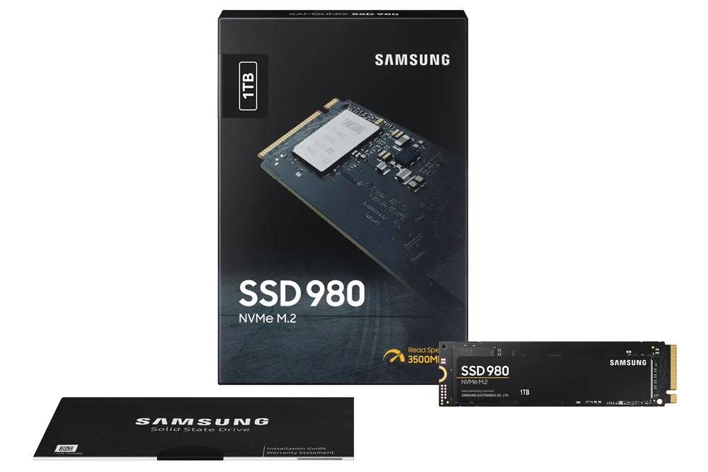 ▲ 삼성전자 NVMe SSD 980