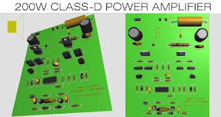 200W Power Amplifier Class D