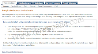 cara verifikasi paypal