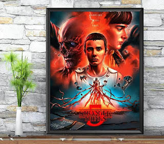 Stranger Things Season 5 Poster Final Season Wall Decor Poster
