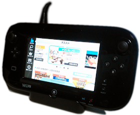 WiiU ゲームパッド(ニコニコ動画メイン画面)