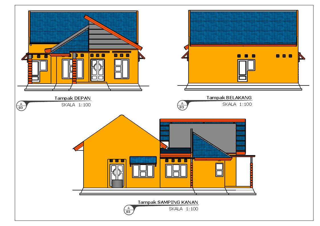 gambar rumah tampak samping<br />