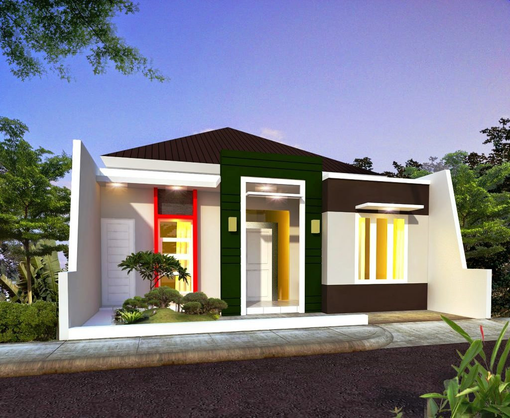 66 desain  rumah  sederhana  minimalis  terbaru 2  kamar  