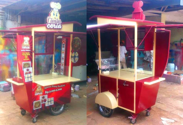  Gerobak dorong-Mobile Carts
