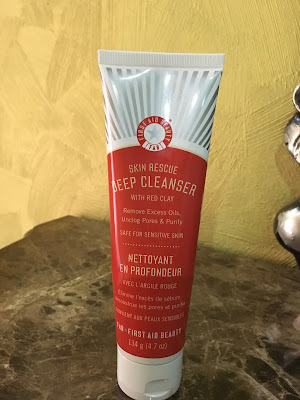 first aid beauty deep cleanser with red clay