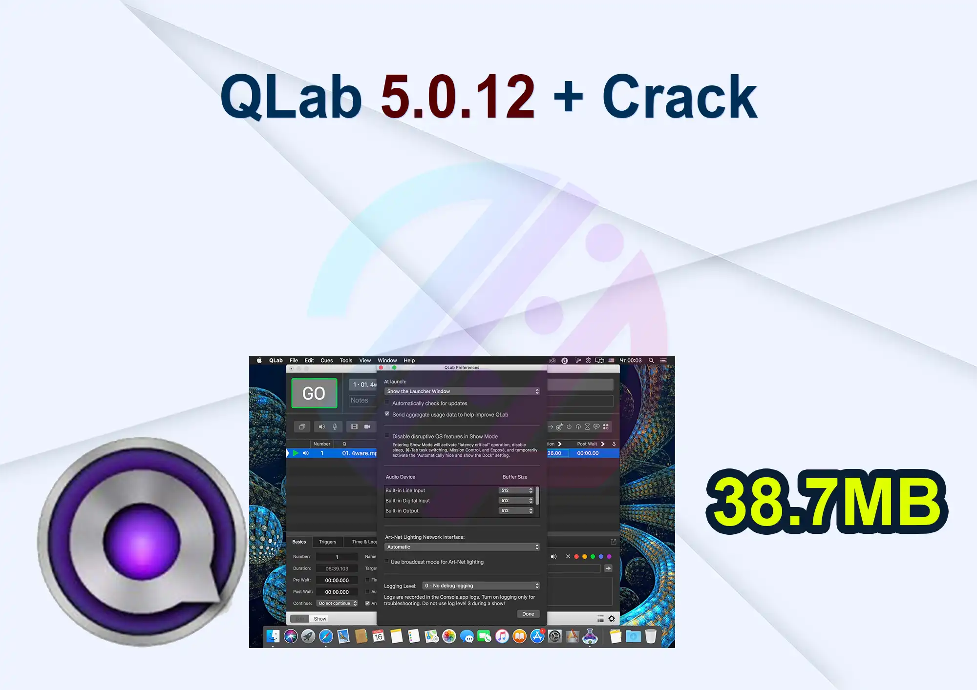 QLab 5.0.12 + Crack