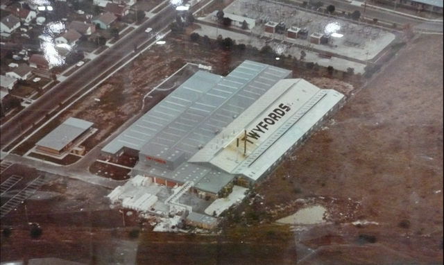 Twyfords Factory in Broadmeadows, Melbourne, Australia. Early 1970s