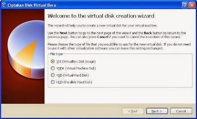 image setting virtual box