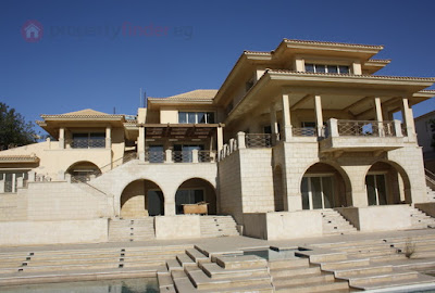 The villa or Palace at Katameya Heights 