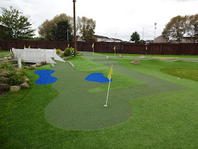 Mini Golf course at Liverpool Golf Centre